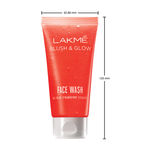 Buy Lakme Blush & Glow Hydrating Strawberry Facewash with Vitamin C Serum|Brightens | Exfoliates |100gm - Purplle