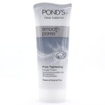Buy Ponds Clear Balance Smooth Pore Tightening Facial Foam (100 g) - Purplle