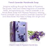 Buy Nyassa French Lavender Soap (150 g) - Purplle