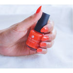 Buy Lakme Absolute Gel Stylist Nail Colour Electric Orange (15 ml) - Purplle