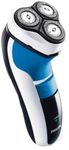 Buy Philips Hq6970 3 Headed Shaver (White And Black And Blue) - Purplle