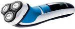 Buy Philips Hq6970 3 Headed Shaver (White And Black And Blue) - Purplle