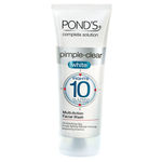 Buy Ponds Pimple Clear White Multi Action Facial Wash (50 g) - Purplle