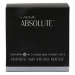 Buy Lakme Xtraordin-airy Mattereal Mousse Foundation | Matte Finish | With SPF8 | 02 Rose Creme| 25 gm - Purplle