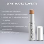 Buy Colorbar Full Cover Makeup Stick With SPF 30 Fresh Ivory 001 (9 g) - Purplle