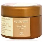 Buy Vedic Line Gold Ojas Scrub With Saffron (65 ml) - Purplle