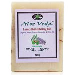 Buy Aloe Veda Luxury Butter Bar Neem French Lavender with Olive Oil 100 g - Purplle