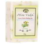 Buy Aloe Veda Luxury Butter Bar Peppermint Lemongrass 100 g - Purplle