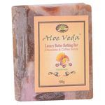 Buy Aloe Veda Luxury Butter Bar Chocolate Coffee Scrub Soap 100 g - Purplle