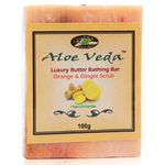 Buy Aloe Veda Luxury Butter Bar Orange Ginger 100 g - Purplle