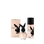 Buy Playboy Women Play It Lovely Perfume (30 ml) + Deodorant (150 ml) - Purplle