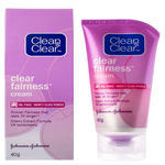 Buy Clean & Clear Clear Fairness Cream (40 g) - Purplle