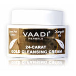 Buy Vaadi Herbals 24 Carat Gold Cleansing Cream Marigold Oil & Wheatgerm Oil (15 g) - Purplle