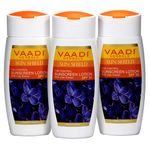 Buy Vaadi Herbals Sunscreen Lotion With Lilac Extract SPF-30 (110 ml) (Pack of 3) - Purplle