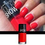 Buy Maybelline New York Color Show Nail Color Keep Up The Flame 215 (6 ml) - Purplle