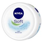 Buy NIVEA Soft, Light Moisturising Cream, 200ml - Purplle