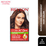 Buy Revlon Color N Care Permanent Hair Color Cream light Brown 5N 40 gm - Purplle