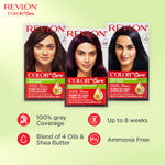 Buy Revlon Color N Care Permanent Hair Color Cream - Darkest Brown 3N - Purplle