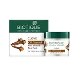 Buy Biotique Bio Clove Purifying Anti- Blemish Face Pack For Oily & Acne Prone Skin (75 g) - Purplle
