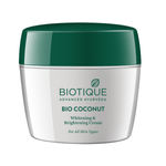 Buy Biotique Bio Coconut Whitening & Brightening Cream (175 g) - Purplle