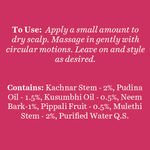 Buy Biotique Mountain Ebony Anti Hair Fall Serum (120 ml) - Purplle