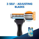 Buy Gillette Vector 3 Manual Shaving Razor - Purplle