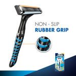Buy Gillette Vector 3 Manual Shaving Razor - Purplle