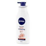 Buy Nivea Body Lotion, Extra Whitening Cell Repair SPF 15, For All Skin Types (400 ml) - Purplle