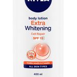 Buy Nivea Body Lotion, Extra Whitening Cell Repair SPF 15, For All Skin Types (400 ml) - Purplle