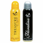 Buy Anna Andre Paris Treasure Deodorant + Anna Andre Paris Floralina Deodorant (160 ml each) - Purplle
