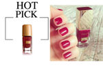 Buy Oriflame More by Demi Nail Polish Forbidden Burgundy (7 ml) - Purplle