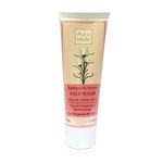 Buy Aura Vedic Radiance By Nature Pulpy Saffron Almond Face Wash (100 g) - Purplle