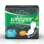 Buy Whisper Bindazz Nights XXXL 10s Sanitary pads for Women - Purplle