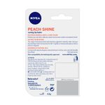 Buy Nivea Tinted Lip Balm with Natural oils & 24H melt-in moisture- Fruity Peach Shine - Purplle