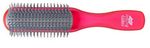 Buy Kent Everyday Combing & Styling Brush Non Scratch Ion Quills for Long Hair Raspberry Color AHGLO1 - Purplle