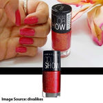 Buy Maybelline New York Color Show Nail Polish Glam Red Carpet 604 - Purplle