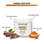 Buy Inatur Sandal Face Pack (112 g) - Purplle