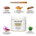 Buy Inatur Sandal Face Pack (112 g) - Purplle