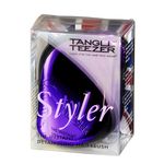 Buy Tangle Teezer Compact Styler Detangling Brush Purple/Black - Purplle