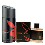 Buy Playboy Men Vegas EDT (100 ml) + Playboy vegas for men Deodorant Body Spray (150 ml) - Purplle