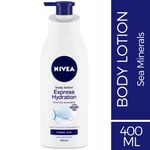 Buy Nivea Body Lotion, Express Hydration, For Normal Skin (400 ml) - Purplle