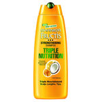 Buy Garnier Fructis Triple Nutrition Shampoo (340 ml) - Purplle