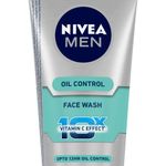 Buy Nivea MEN Face Wash, Oil Control, 10x Vitamin C (50 ml) - Purplle