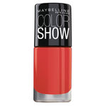 Buy Maybelline New York Color Show Bright Sparks Nail Polish Flash of Coral 705 (6 ml) - Purplle