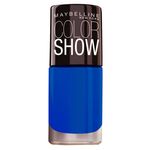 Buy Maybelline New York Color Show Nail Color Bright Sparks Blazing Blue 706 - Purplle