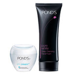 Buy Pond'S Silk Cold Cream (100 ml) + Free Pure White Deep Cleansing Face Wash (20 g) - Purplle