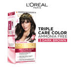 Buy L'Oreal Paris Excellence Creme Natural Darkest Brown 3 (Small Pack) - Purplle