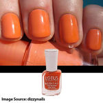 Buy Lotus Herbals EcoStay Nail Enamels Coral Shine (10 ml) - Purplle