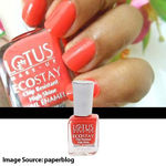 Buy Lotus Herbals EcoStay Nail Enamels Peach Glory (10 ml) - Purplle