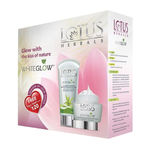 Buy Lotus Herbals Whiteglow Season Of Love Kit - Whiteglow Skin Whitening & Brightening Gel Cream SPF-25 (60 g) + Free Whiteglow 3 In 1 Deep Cleansing Skin Whitening Facial Foam (50 g) Worth Rs. 120 - Purplle